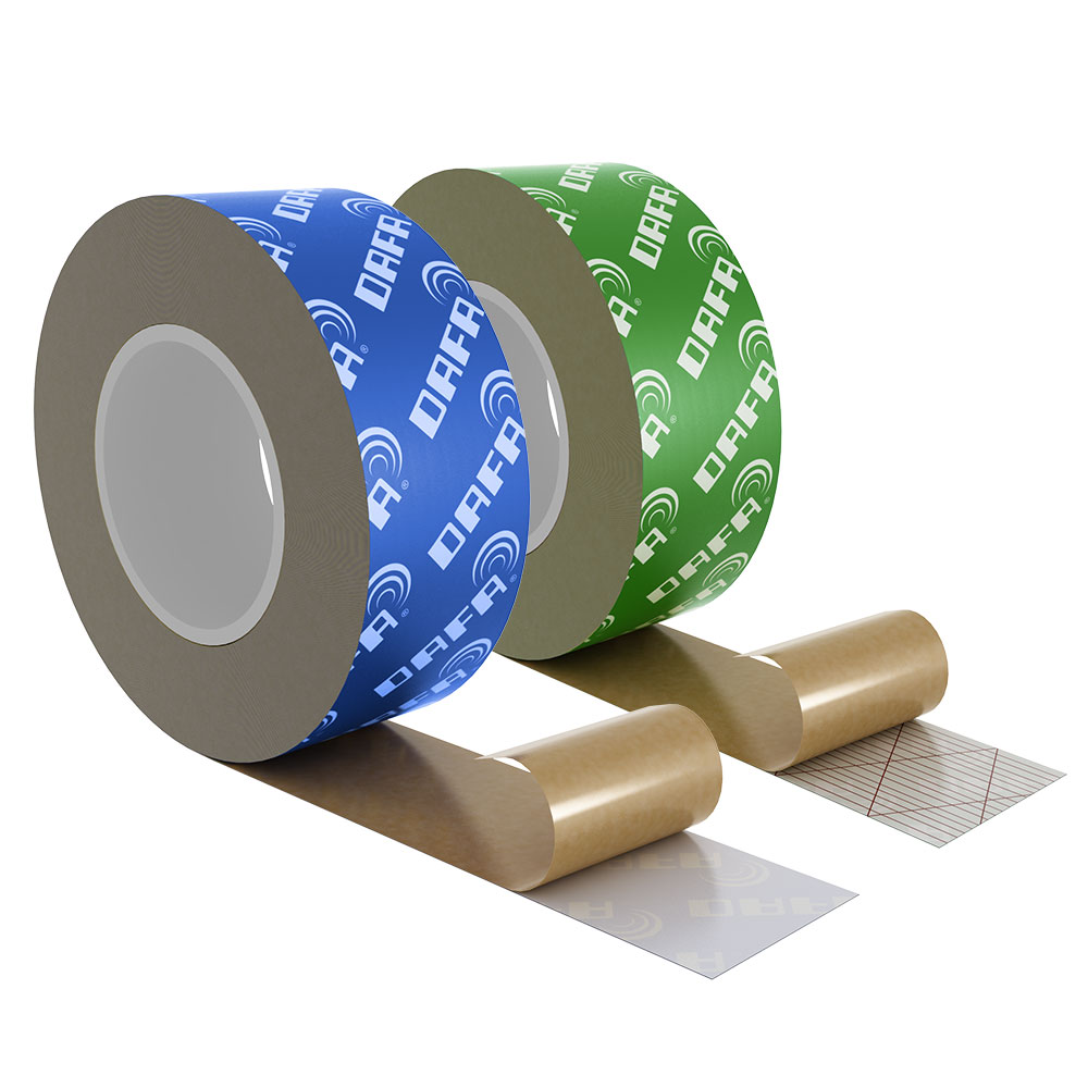 50 Mm Damspærretape Blå Og Grøn